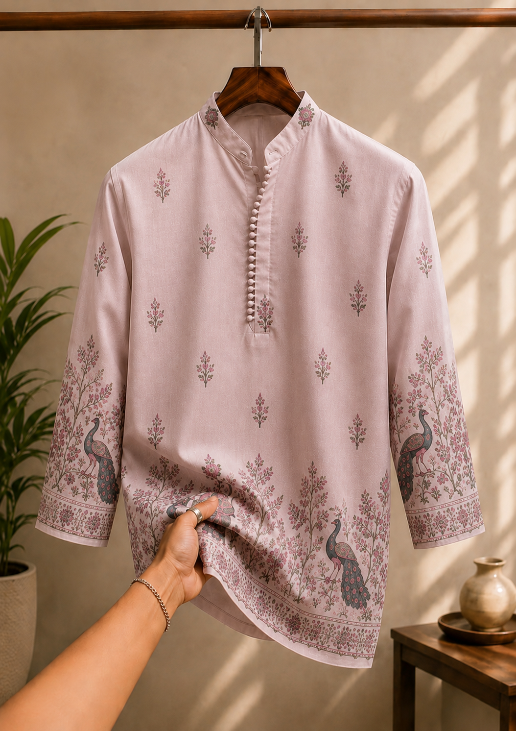 Kurta Pink